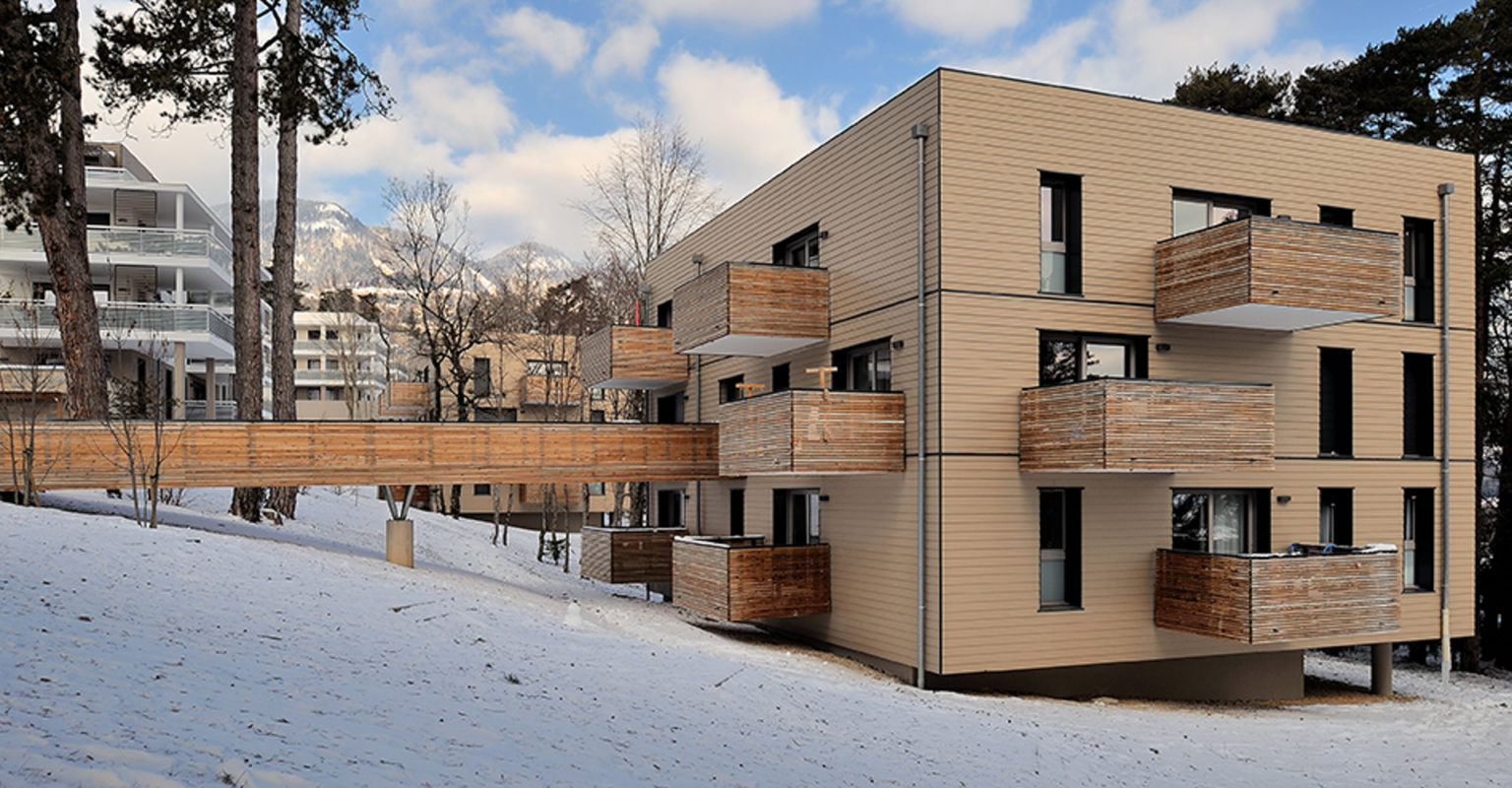 Résidence de logements basse consommation "Castle Park" à Gex